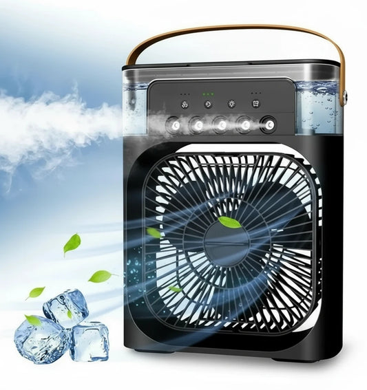 Portable 3-in-1 Air Cooler Fan – Mini AC for Room, Office & Car | Fast Cooling + Humidifier |